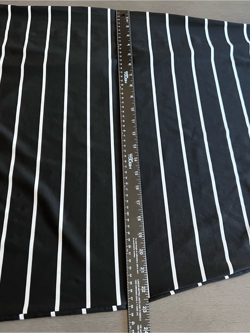 Black & White Striped Maxi Dress – Women’s Size XL - Picture 5 of 6